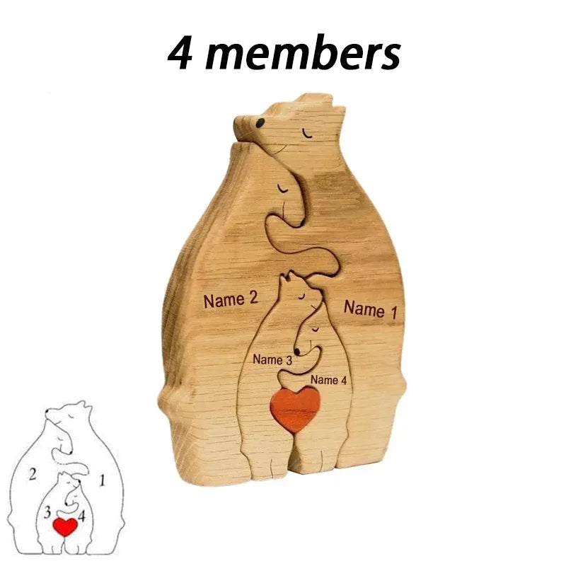 ForeverFamily Custom Wood Display