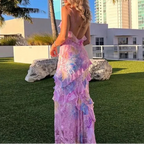 Summer Bloom Spaghetti Dress