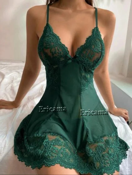 Velvet Kiss Spandex Nightdress Set