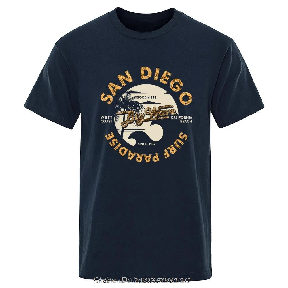 San Diego Surf Paradise 2D Unisex T-shirt