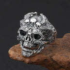Bold Punk Rock Statement Ring