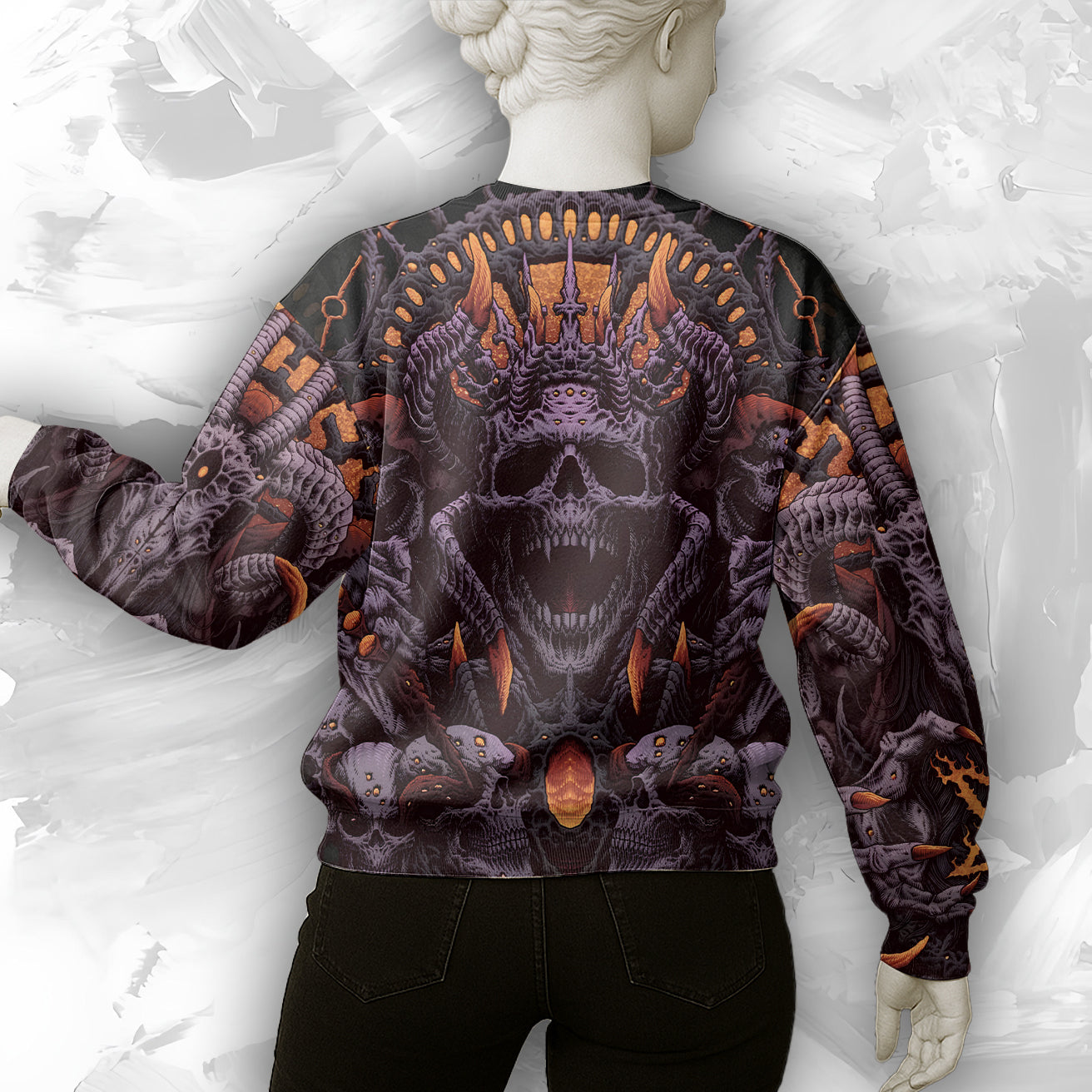 Darkness Reborn Design Halloween Vibes Sweatshirt - TH02