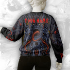 Personalised Monster Origin Design Halloween Vibes Sweatshirt - TH02