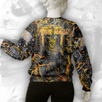 Personalised Dark Overlord Design Halloween Vibes Sweatshirt - TH02