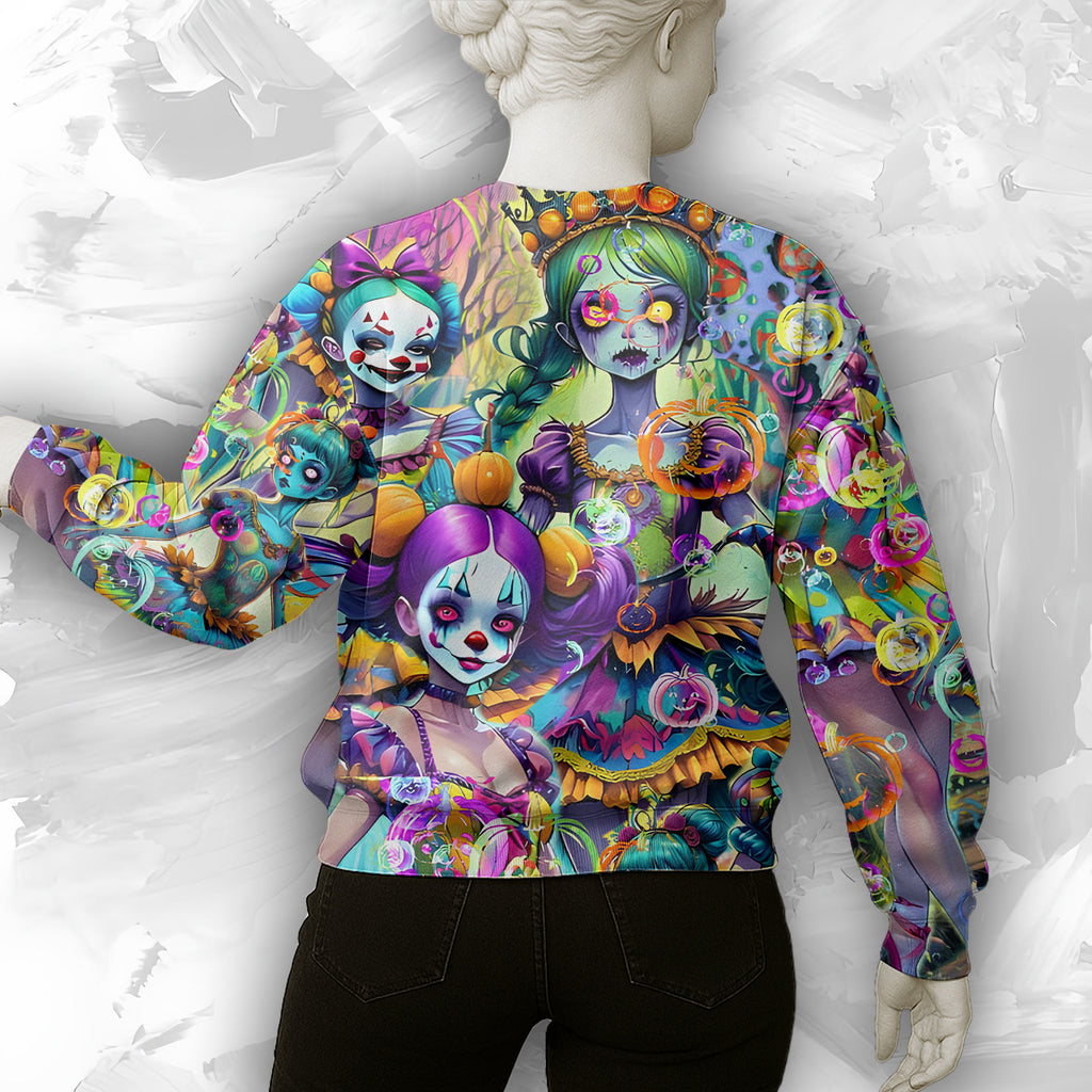 Doll Soul Design Halloween Vibes Sweatshirt - TH02