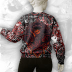 Baphomet Design Halloween Vibes Sweatshirt - TH02