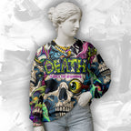 Death Is Only The Beginning Design Halloween Vibes Sweatshirt - TH02