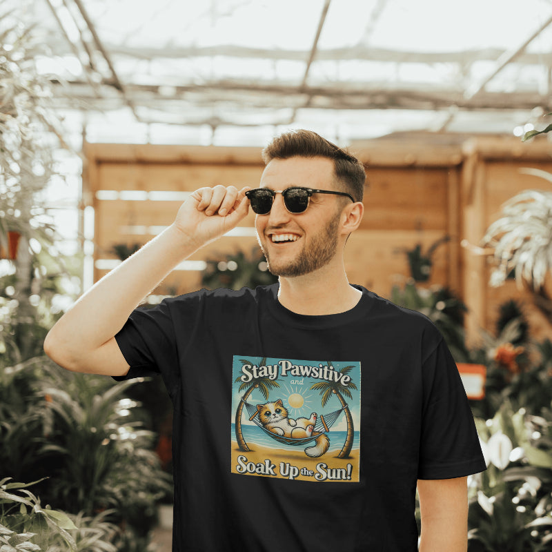 2D Stay Pawsitive Unisex T-Shirt