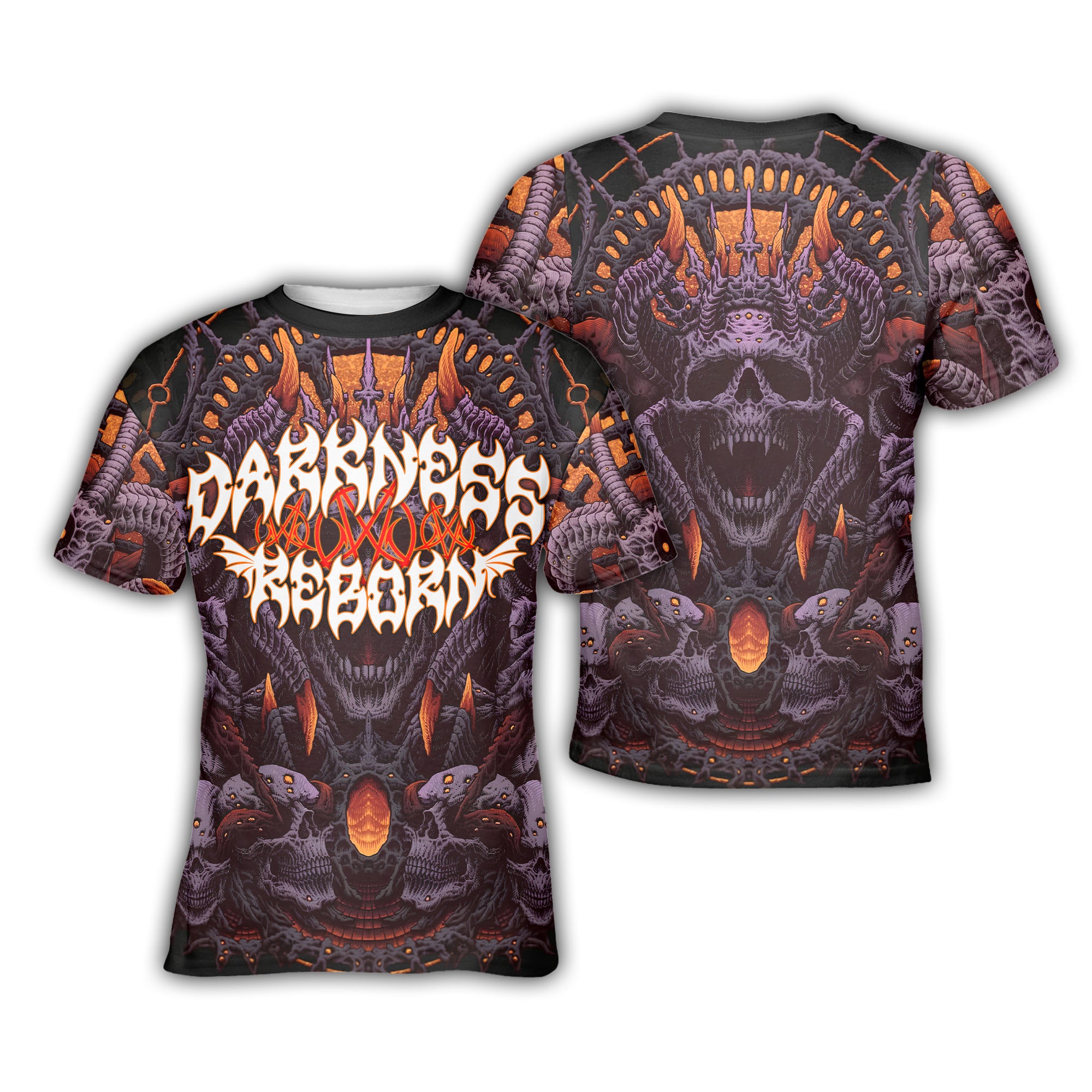 Darkness Reborn Design Halloween Vibes T-Shirt - TH02