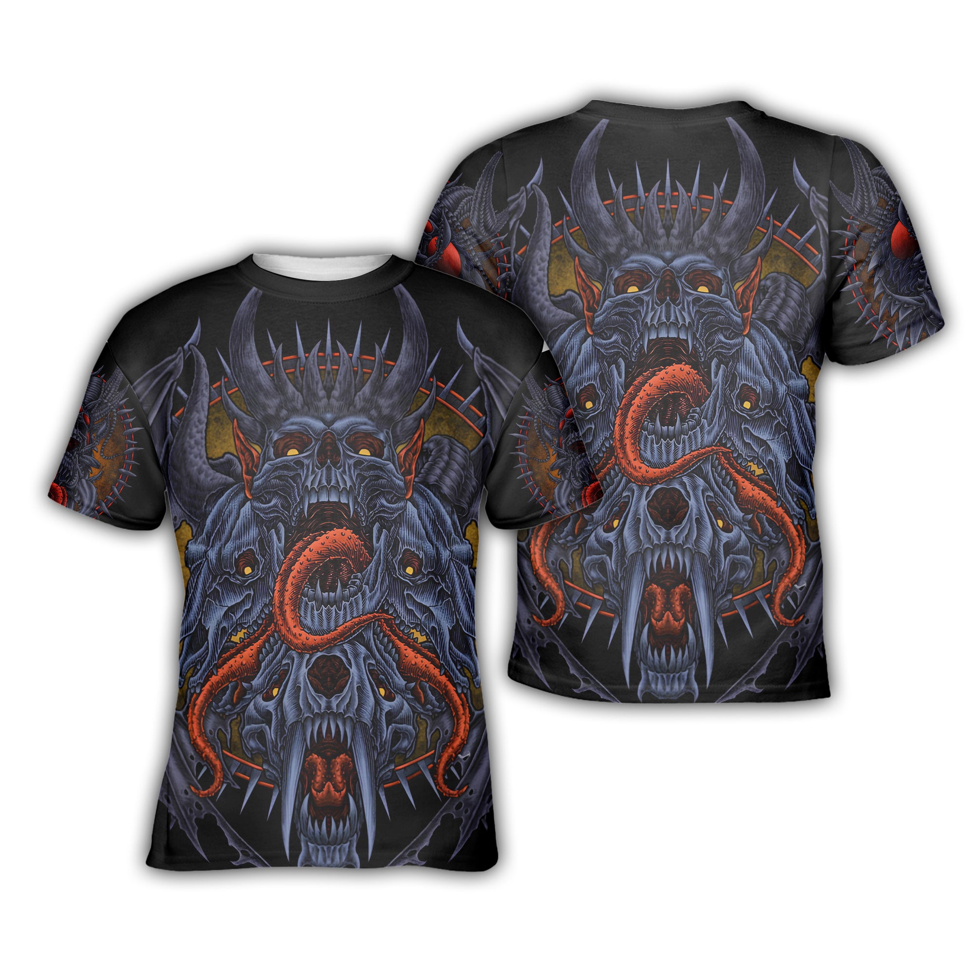 Monster Origin Design Halloween Vibes T-Shirt - TH02
