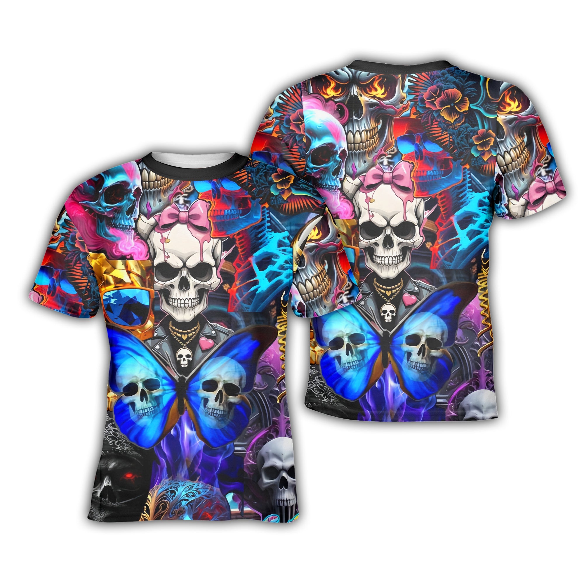 Lethal Beauty Design Halloween Vibes T-Shirt - TH02