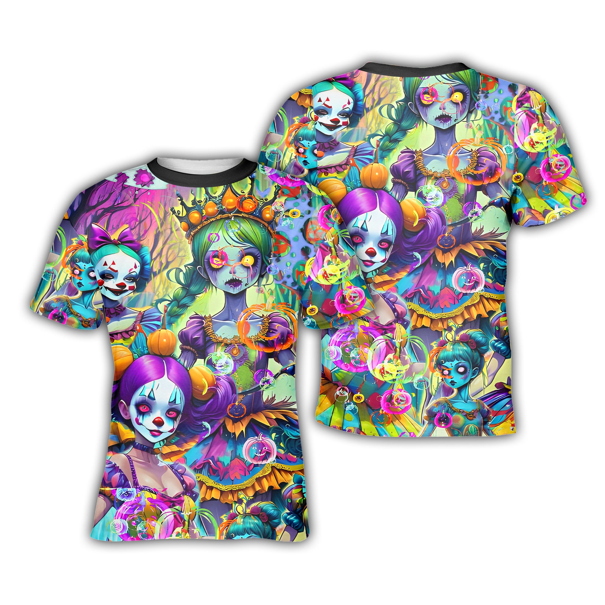 Doll Soul Design Halloween Vibes T-Shirt - TH02