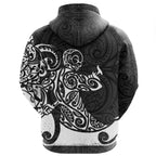 New Zealand Maori Tangaroa Tattoo Hoodie Unisex