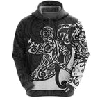New Zealand Maori Tangaroa Tattoo Hoodie Unisex
