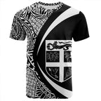 Fiji Coat Of Arm Lauhala Circle T-shirt Unisex