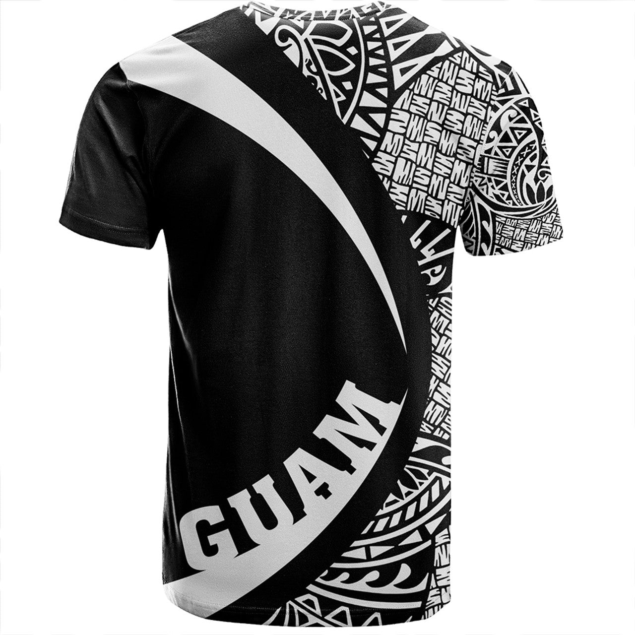 Guam Coat Of Arm Lauhala Circle T-shirt Unisex