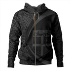 Fiji Coat Of Arm Lauhala Circle Hoodie Unisex