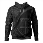 Fiji Coat Of Arm Lauhala Circle Hoodie Unisex