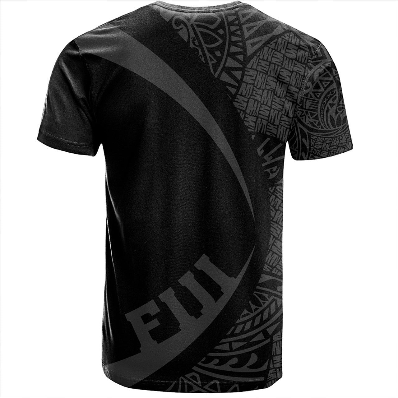 Fiji Coat Of Arm Lauhala Circle T-shirt Unisex