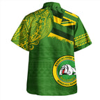 Hawaii Kaimuki High School With Crest Style Hawaiian Shirt Unisex