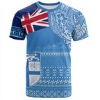 Fiji Polynesian Flag With Coat Of Arms T-shirt Unisex