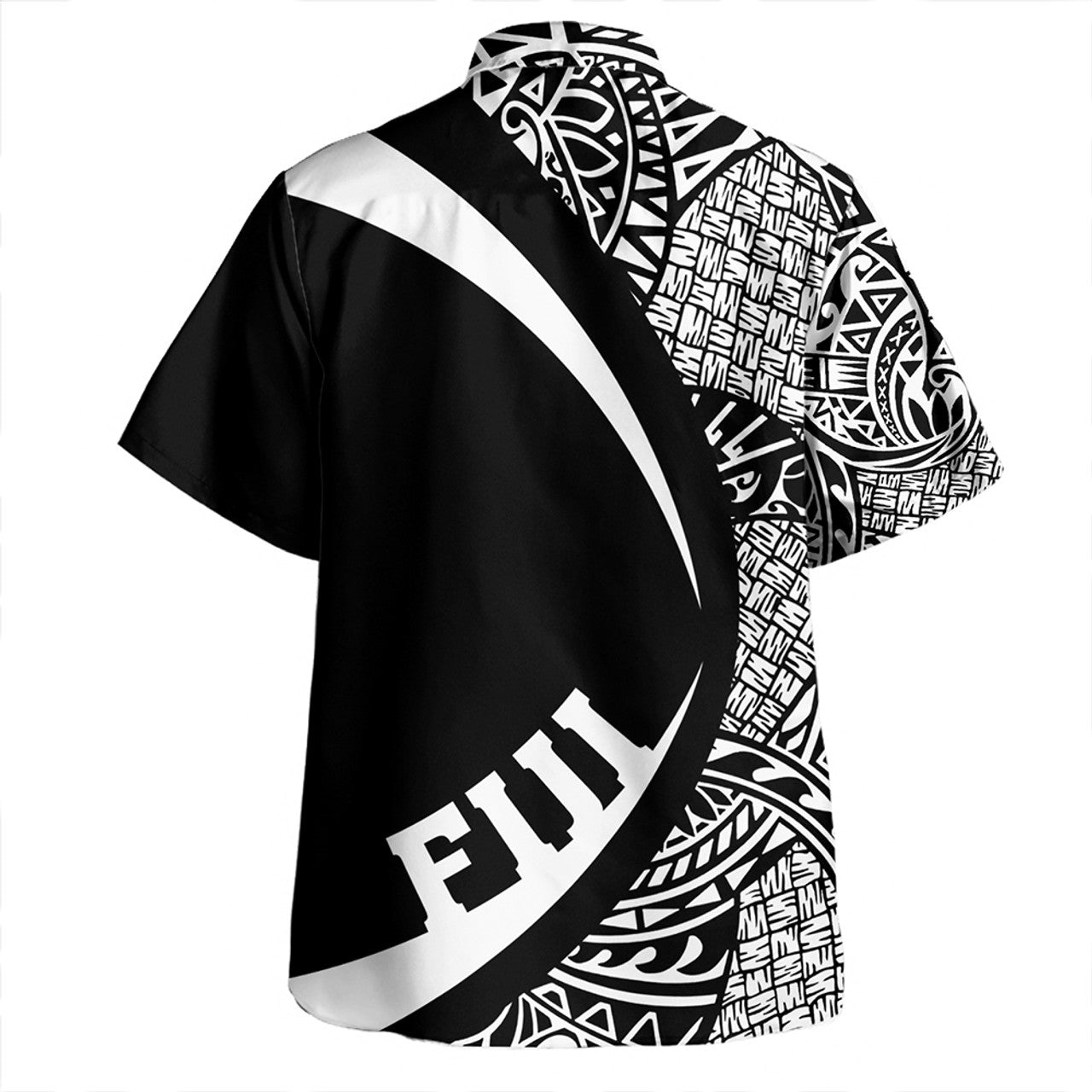 Fiji Coat Of Arm Lauhala Circle Hawaiian Shirt Unisex