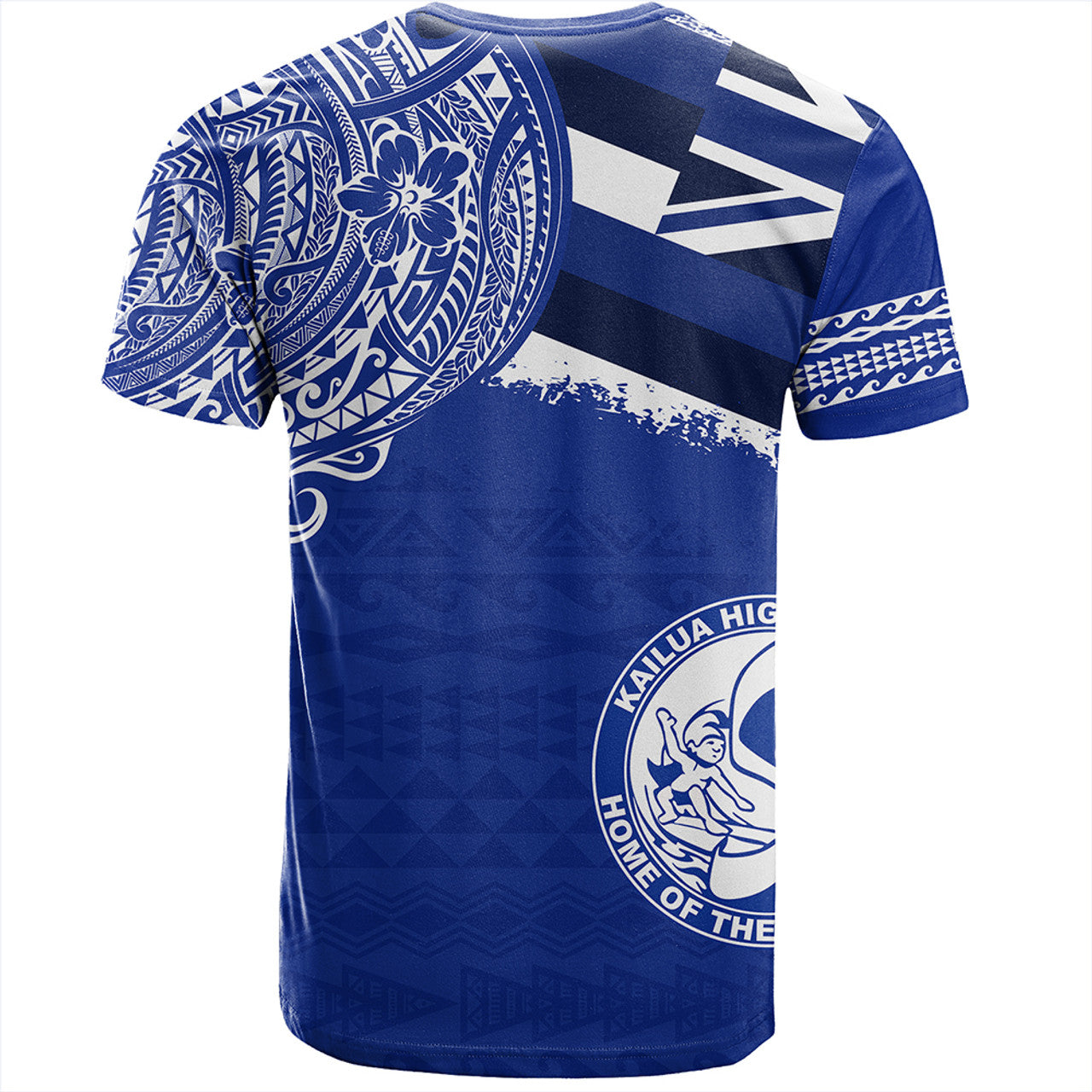 Hawaii Kailua High School With Crest Style T-shirt Unisex