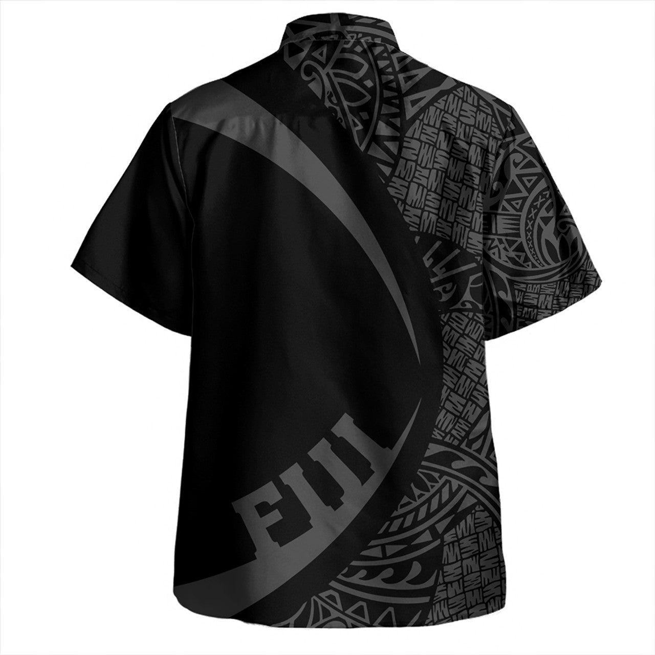 Fiji Coat Of Arm Lauhala Circle Hawaiian Shirt Unisex