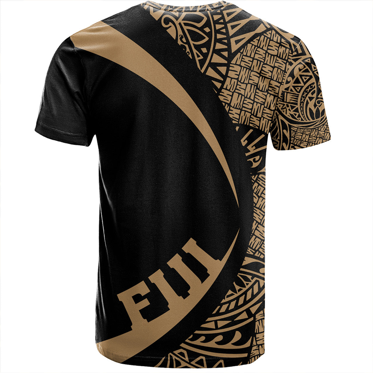 Fiji Coat Of Arm Lauhala Circle T-shirt Unisex