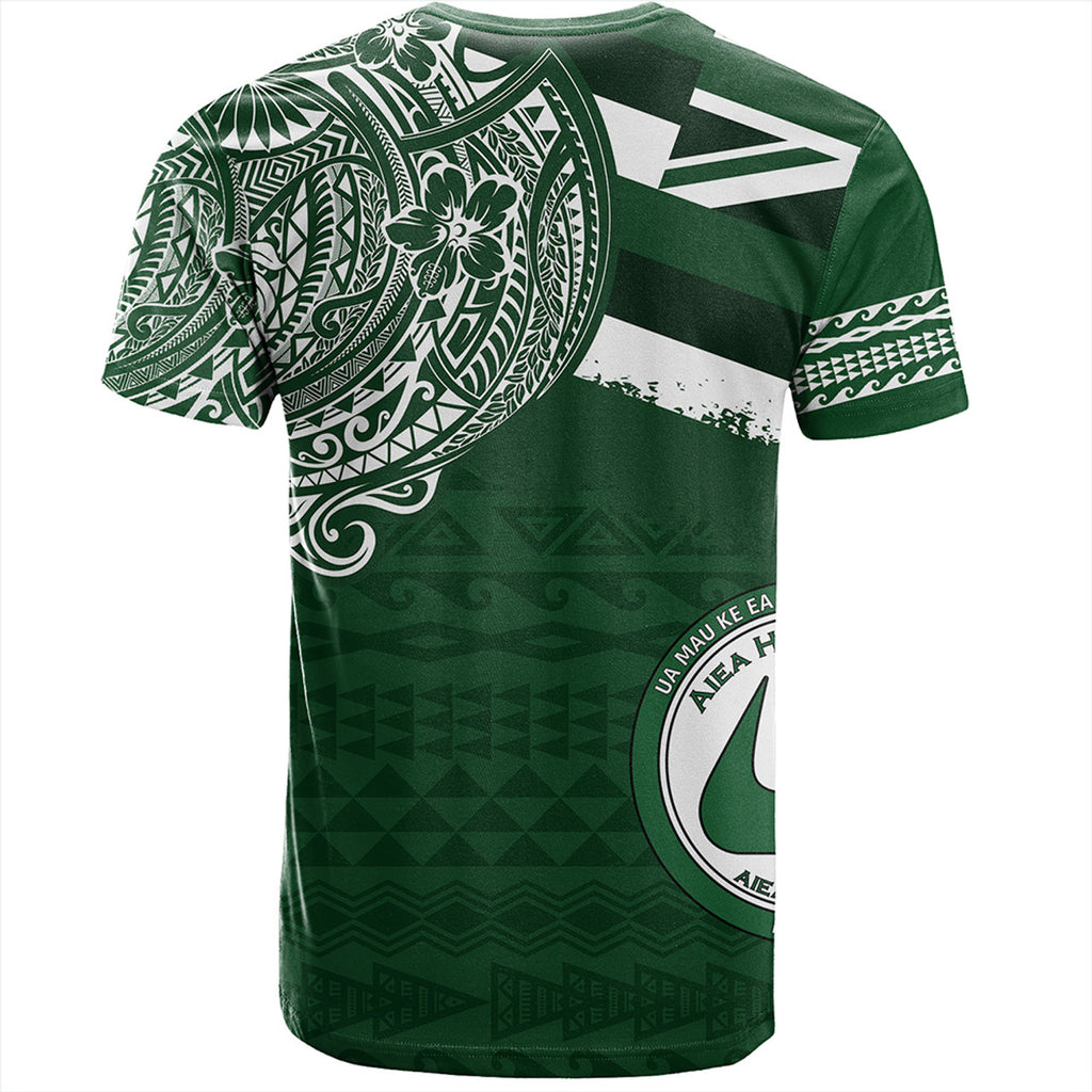 Hawaii Aiea High School Flag T-Shirt For Men/Women