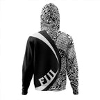 Fiji Coat Of Arm Lauhala Circle Hoodie Unisex