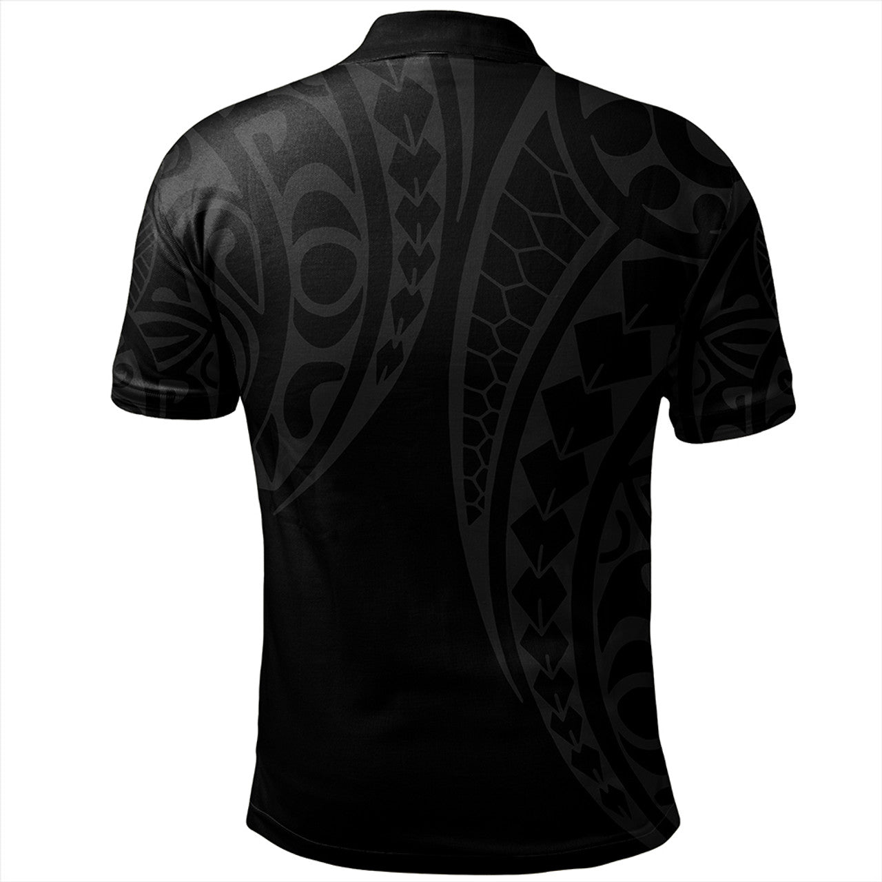 Hawaii Polo Shirt Polynesia Kakau Style - AL01