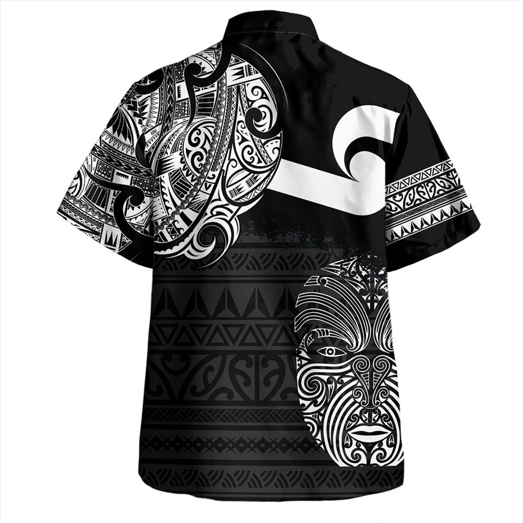 New Zealand Tino Rangatiratanga Maori Mask Hawaiian Shirt For Men/Women