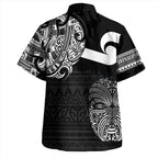 New Zealand Tino Rangatiratanga Maori Mask Hawaiian Shirt For Men/Women
