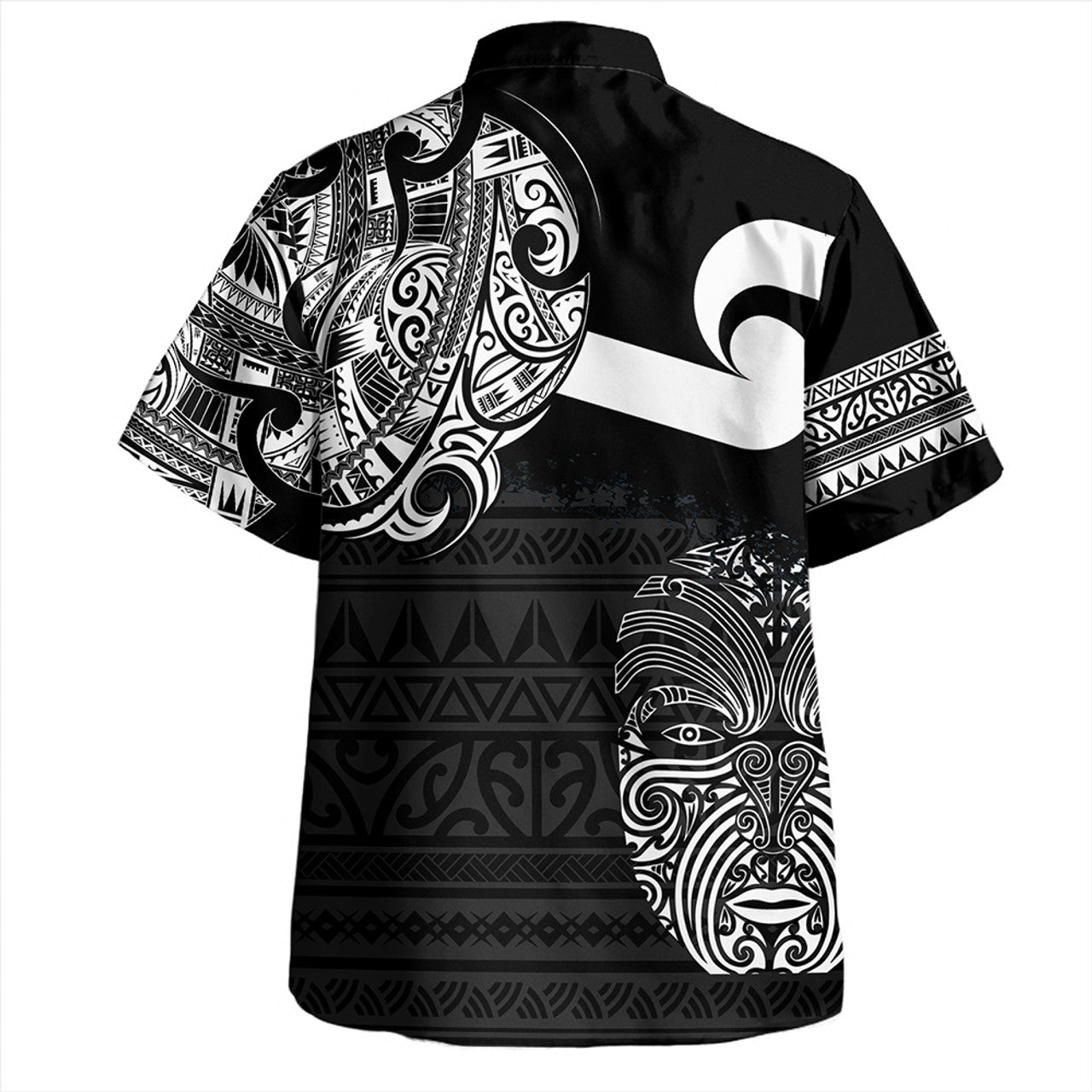 New Zealand Tino Rangatiratanga Maori Mask Hawaiian Shirt For Men/Women
