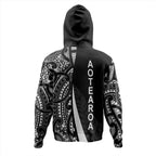 New Zealand Aotearoa Maori Pattern Silver Fern Hoodie For Men/Women