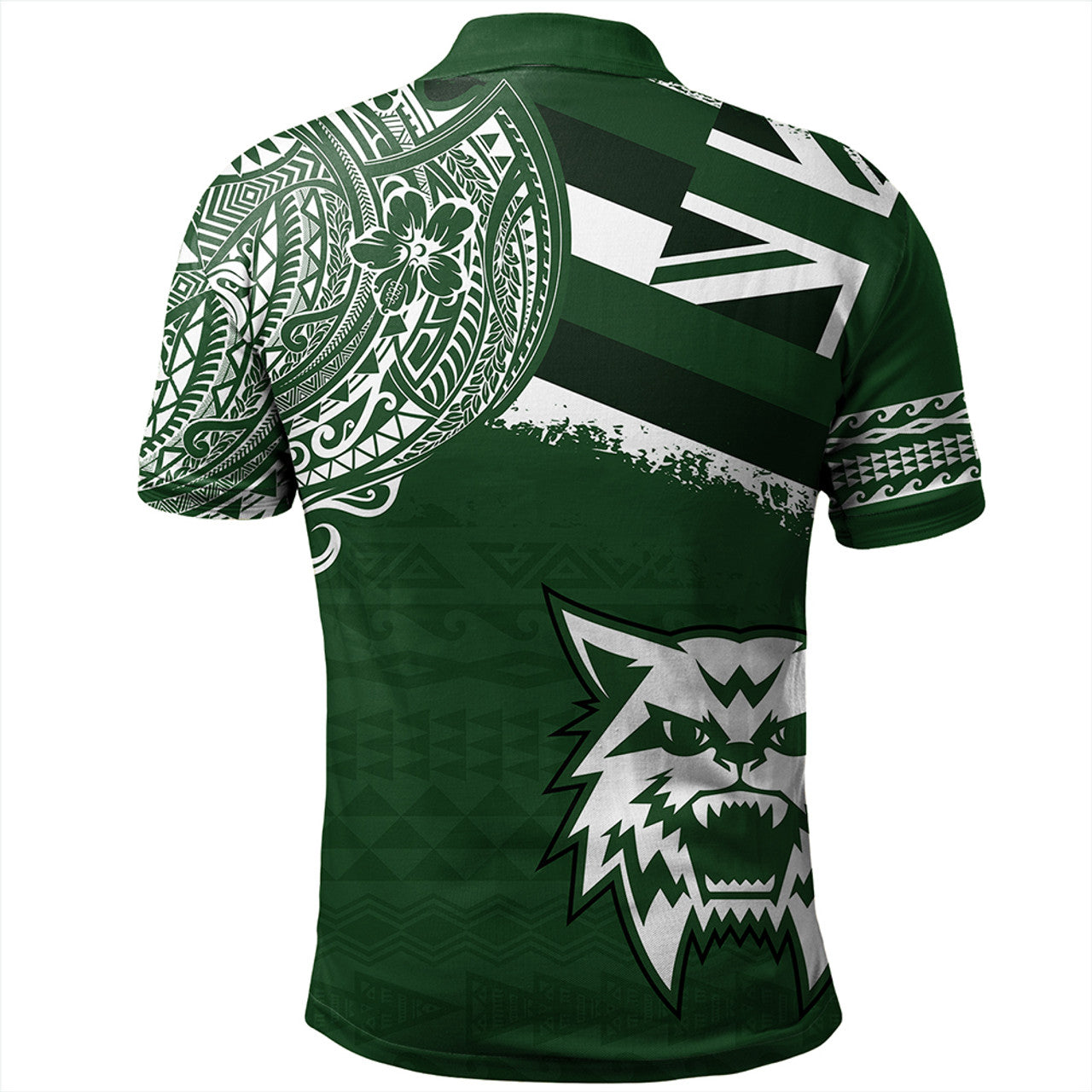 Hawaii Konawaena High School With Crest Style Polo Shirt Unisex