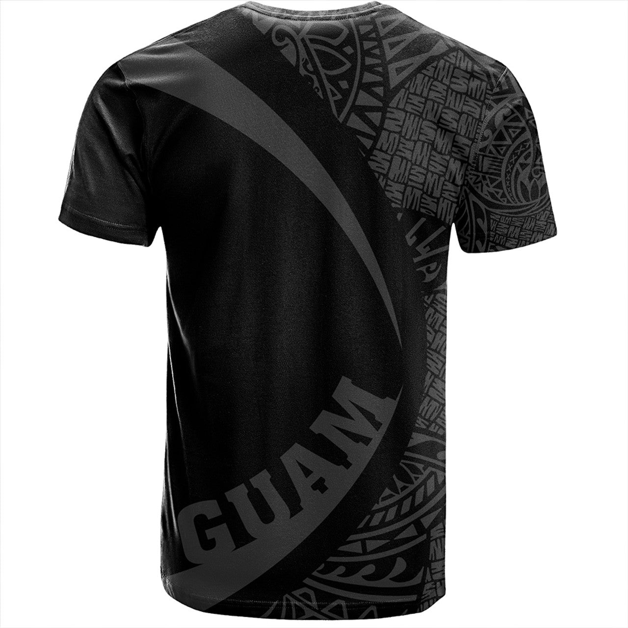 Guam Coat Of Arm Lauhala Circle T-shirt Unisex