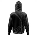 Fiji Coat Of Arm Lauhala Circle Hoodie Unisex