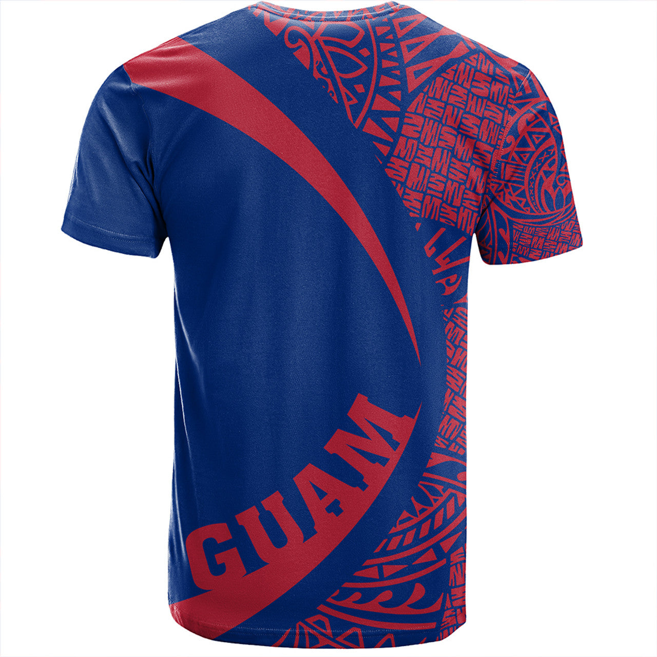 Guam Coat Of Arm Lauhala Circle T-shirt Unisex