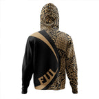 Fiji Coat Of Arm Lauhala Circle Hoodie Unisex