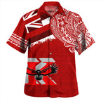 Hawaii Kauai High School With Crest Style Hawaiian Shirt Unisex