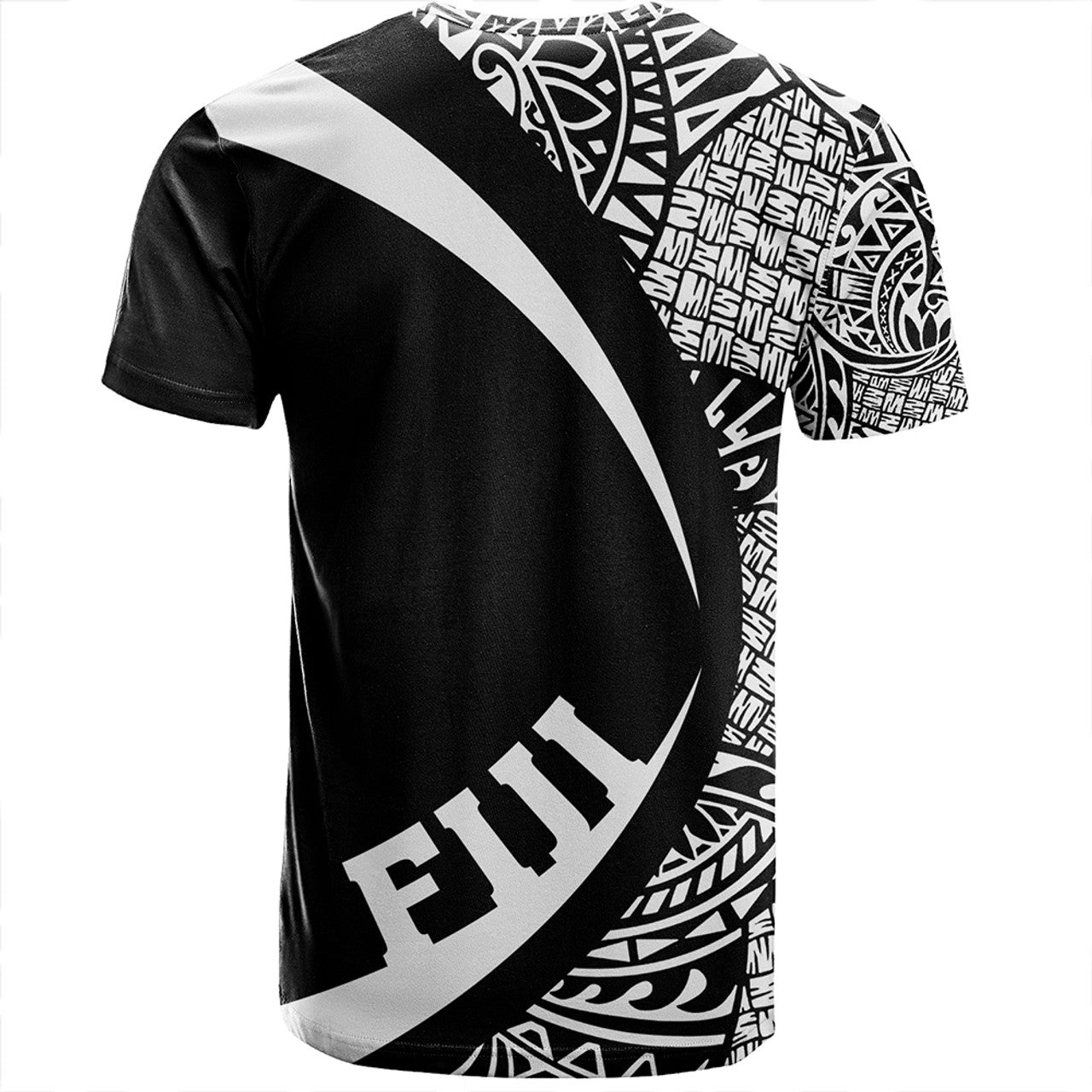 Fiji Coat Of Arm Lauhala Circle T-shirt Unisex