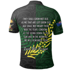 New Zealand The Spirit Anzac Polo Shirt Unisex