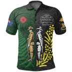 New Zealand The Spirit Anzac Polo Shirt Unisex