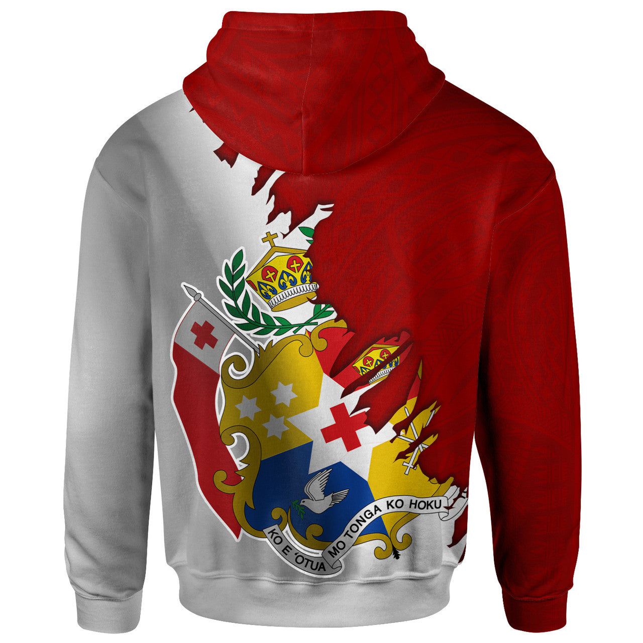 Tonga Wrap Style Hoodie Unisex