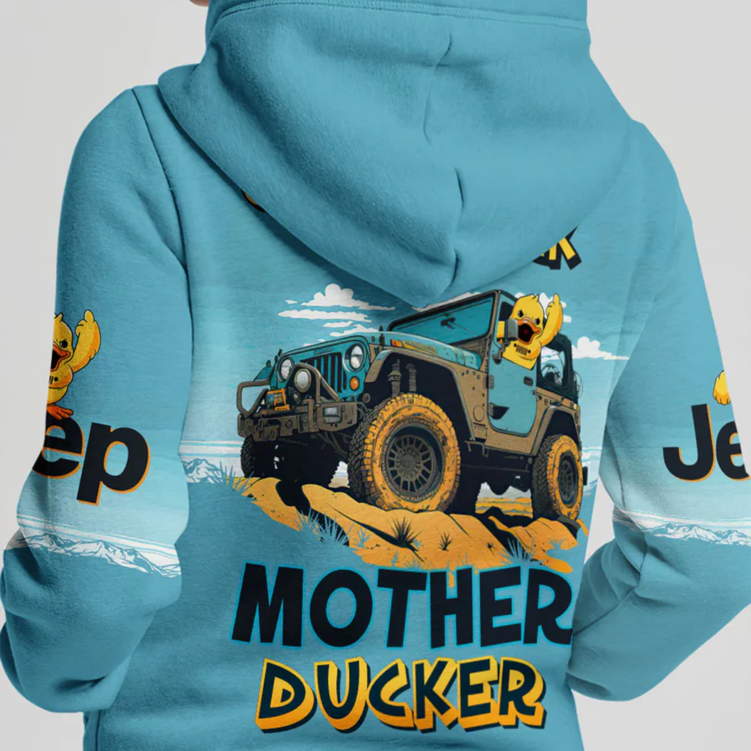 Jeep Quackin’ Over Rocks Hoodie