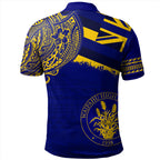 Hawaii Waipahu High School With Crest Style Polo Shirt Unisex