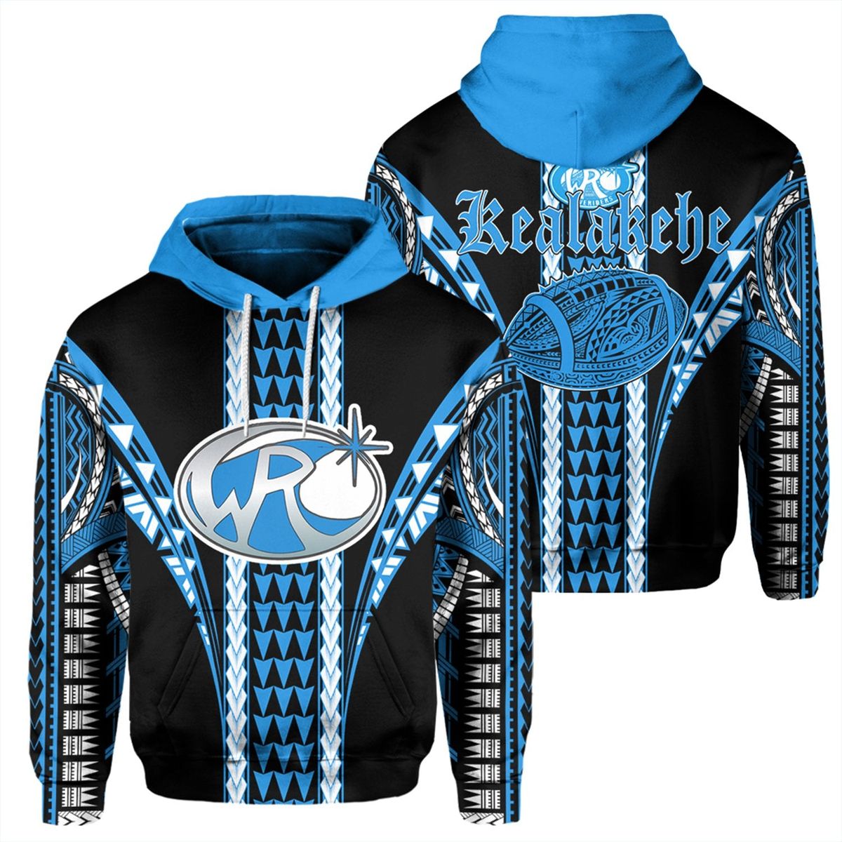 Hawaii Kealakehe High Football Jersey Hoodie Unisex