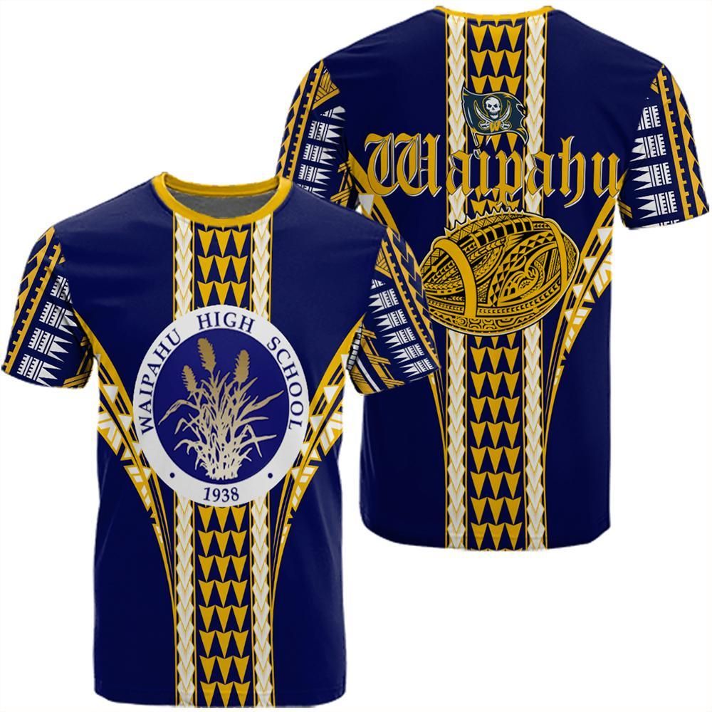 Hawaii Waipahu High Football Jersey T-shirt Unisex